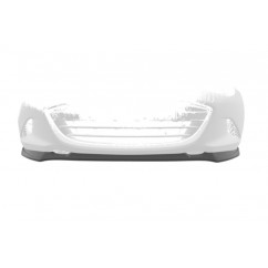 Rajout de pare-choc avant noir brillant adaptable sur Mazda MX-5 15+