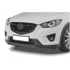 Rajout de pare-choc avant noir brillant adaptable sur Mazda CX5 11-15