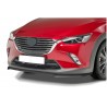 Rajout de pare-choc avant noir brillant adaptable sur Mazda CX3 15-20