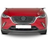 Rajout de pare-choc avant noir brillant adaptable sur Mazda CX3 15-20
