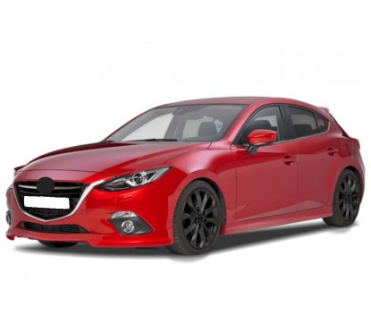 Rajout de pare-choc avant adaptable sur Mazda 3 BM / BN 13+
