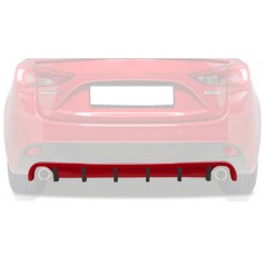 Diffuseur arrière adaptable sur Mazda 3 BM / BN / BL 13+