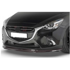 Rajout de pare-choc avant carbone adaptable sur Mazda 2 14-19