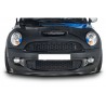 Rajout de pare-choc avant noir brillant adaptable sur Mini Cooper S R56 06-10