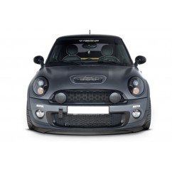 Rajout de pare-choc avant carbone adaptable sur Mini Cooper R55 / R56 / R57 / R58 / R59/ R60 / R61 06-16