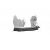 Rajout de pare-choc avant noir brillant adaptable sur Mini Cooper F55/F56/F57 21+