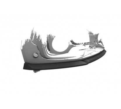 Rajout de pare choc avant noir brillant adaptable sur Mini Clubman F54 15+