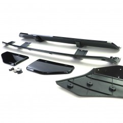 Diffuseur arrière noir brillant adaptable sur BMW X5 F15 13-18