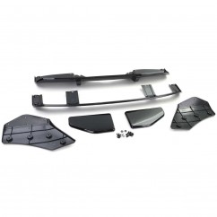 Diffuseur arrière noir brillant adaptable sur BMW X5 F15 13-18
