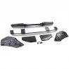 Diffuseur arrière noir brillant adaptable sur BMW X5 F15 13-18