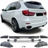 Diffuseur arrière noir brillant adaptable sur BMW X5 F15 13-18