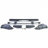 Diffuseur arrière noir mat adaptable sur BMW X5 F15 13-18