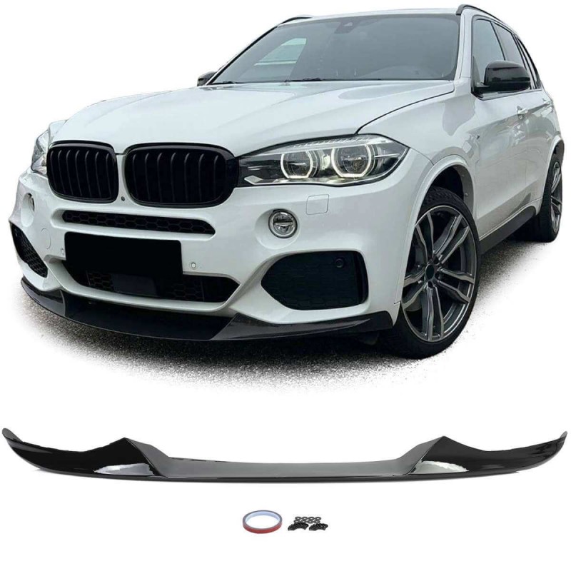 Rajout de pare choc avant noir brillant BMW X5 F15 (13-18)