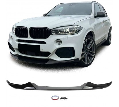 Rajout de pare choc avant noir brillant adaptable sur BMW X5 F15 13-18