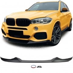 Rajout de pare choc avant noir mat adaptable sur BMW X5 F15 13-18