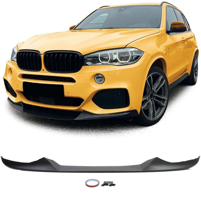 Rajout de pare choc avant noir mat adaptable sur BMW X5 F15 13-18