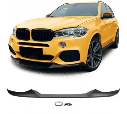 Rajout de pare choc avant noir mat adaptable sur BMW X5 F15 13-18
