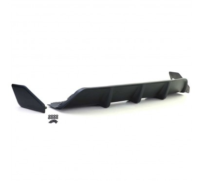 Diffuseur arrière noir mat BMW X6 F16 (14-19)