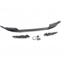 Rajout de pare choc avant noir mat adaptable sur BMW X6 F16 14-19