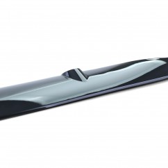 Rajout de pare choc avant noir brillant adaptable sur Mercedes Classe C W205 S205 14-21