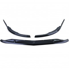 Rajout de pare choc avant noir brillant adaptable sur Mercedes Classe C W205 S205 14-21
