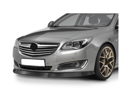 Rajout de pare choc avant noir brillant adaptable sur Opel Insignia A 13-17
