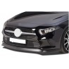 Rajout de pare choc avant noir brillant adaptable sur Mercedes Classe A W177 18+