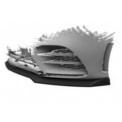 Rajout de pare choc avant carbone adaptable sur Mercedes Classe A W177 / V177 AMG 18+