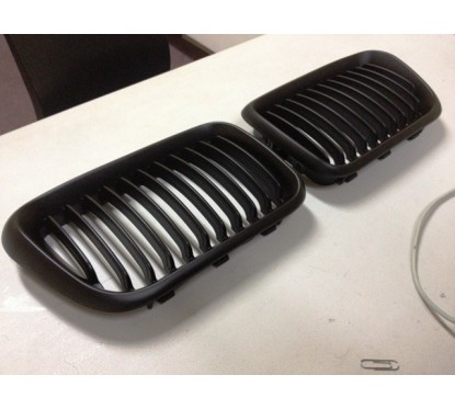 Calandre BMW E46 Noir Mat