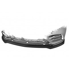 Rajout de pare choc avant noir brillant adaptable sur Mercedes Classe A W177 / V177 AMG 18+