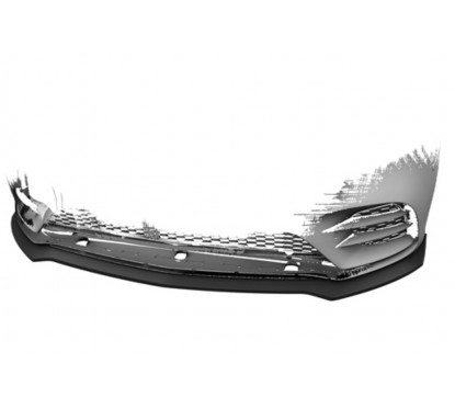 Rajout de pare choc avant noir brillant adaptable sur Mercedes Classe A W177 / V177 AMG 18+