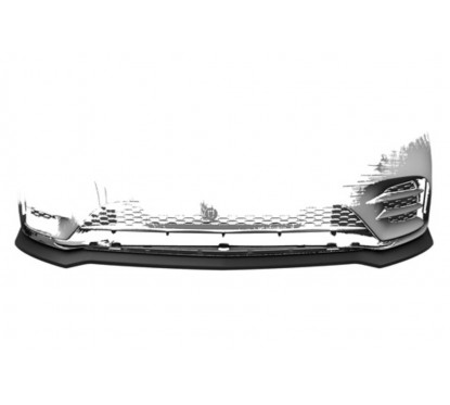Rajout de pare choc avant noir brillant adaptable sur Mercedes Classe A W177 / V177 AMG 18+
