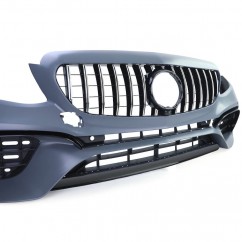 Pare choc avant + calandre Mercedes Classe E W213 S213 (16+) Look 63 AMG