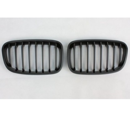 2x Grilles de Calandre BMW F20 F21 F22 Noir Mat