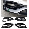 Grilles de pare choc avant noir brillant adaptable sur Mercedes Classe A W176 15+