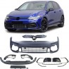 Pare choc avant avec bande LED adaptable sur Volkswagen Golf 8 R-Line 19+