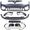 Pare choc avant avec bande LED adaptable sur Volkswagen Golf 8 R-Line 19+