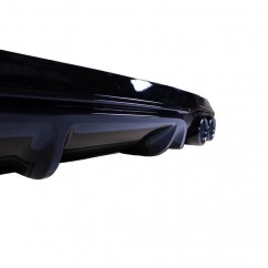 Diffuseur arrière  noir brillant adaptable sur Mercedes Classe E C238 A238 coupé cabriolet (16-19)
