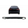 Diffuseur arrière + embouts d'échappements Audi A6 C7 RS6 Design (11-14) avec pare choc standard