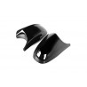 2x Coques rétroviseurs Noir brillant BMW E87/E81/E82/E88 + E90/E91/E92/E93