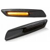 2x Clignotants d'aile carbone adaptable sur BMW Série 5 F10/F11 10-13