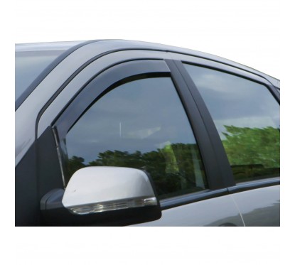 2x Déflecteurs de vent / pluie adaptable sur Nissan Pathfinder R51 (05-13) et Navara D40
