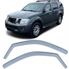 2x Déflecteurs de vente / pluie fumée adaptable sur Mercedes ML W164 (05-11) et GL X164 (06-11)