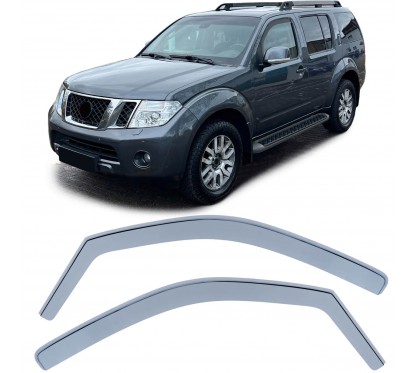 2x Déflecteurs de vente / pluie fumée adaptable sur Mercedes ML W164 (05-11) et GL X164 (06-11)