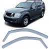 2x Déflecteurs de vente / pluie fumée adaptable sur Mercedes ML W164 (05-11) et GL X164 (06-11)
