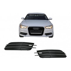 2x Grilles de pare choc Audi A6 C7 4G (12-15)