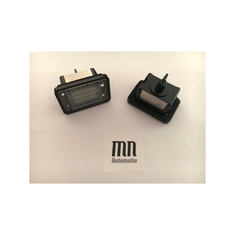 2x Eclairage de plaque LED Mercedes Classe C W204, E W212 C207, CL C216 et S W221 2x Eclairage de plaque LED Mercedes Classe C W204, E W212 C207, CL C216 et S W221