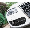 2x Grilles antibrouillard Audi Q5 SUV 8R Look RS Noir Brillant (08-11)