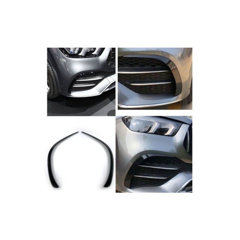 2x Inserts noir brillant Mercedes GLE W167 SUV & C167 Coupé (18+) Avec Pack AMG 2x Inserts noir brillant Mercedes GLE W167 SUV & C167 Coupé (18+) Avec Pack AMG