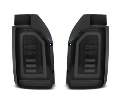 2x Feux arrières noir fumé adaptables sur Volkswagen T6 15-19